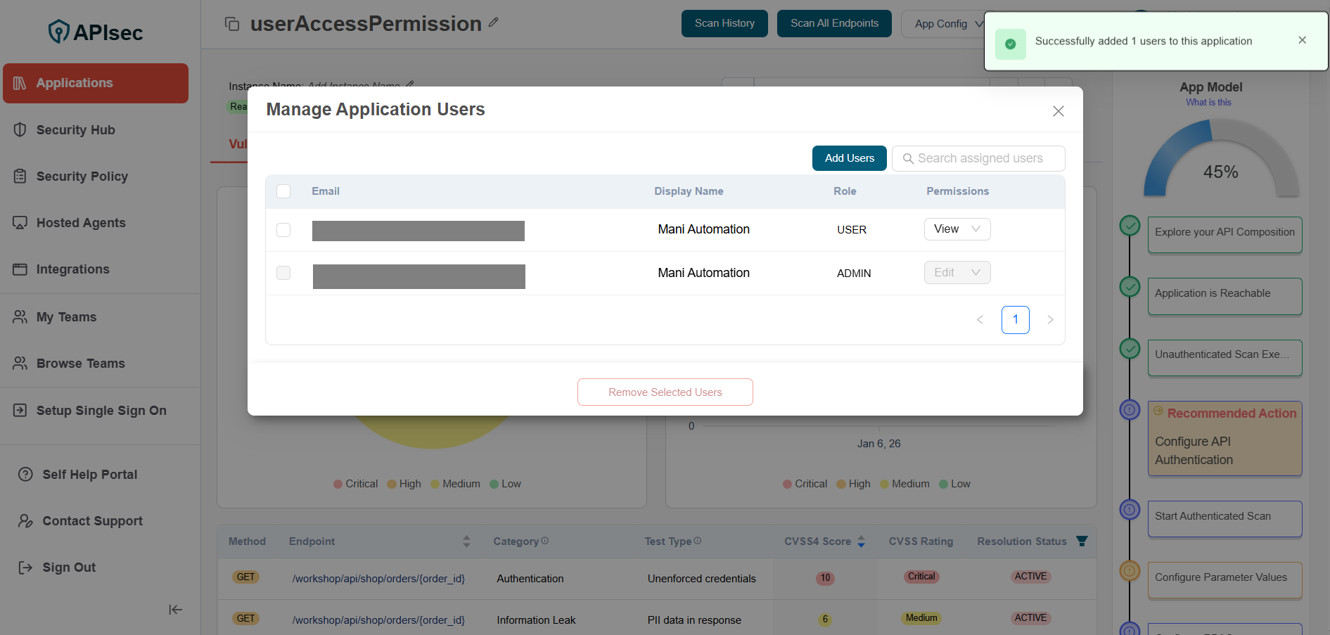Final Step Click Onboard