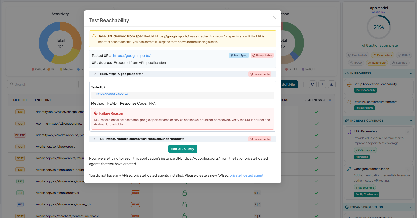 Choose the OpenAPI Spec