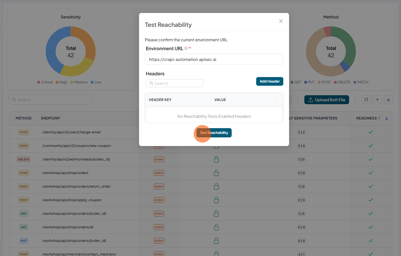 Choose the OpenAPI Spec