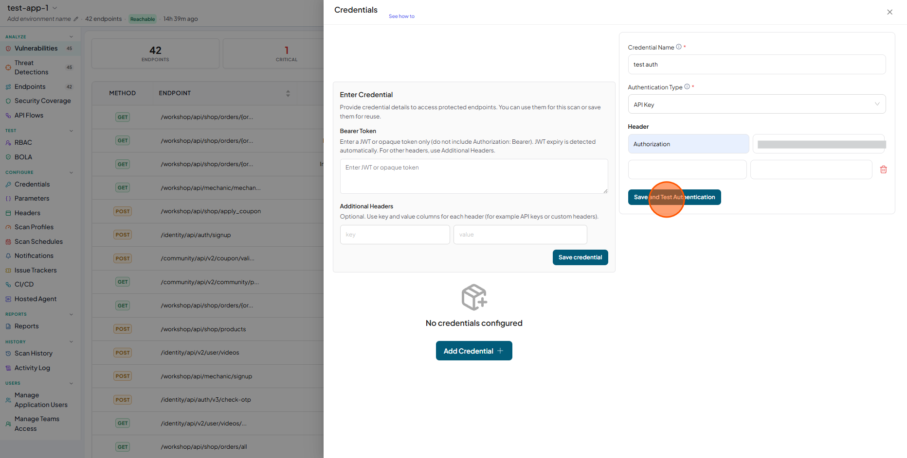 Choose the OpenAPI Spec