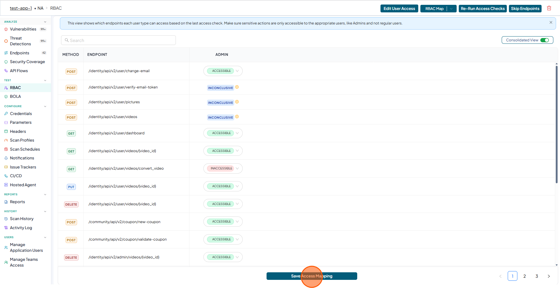 Choose the OpenAPI Spec