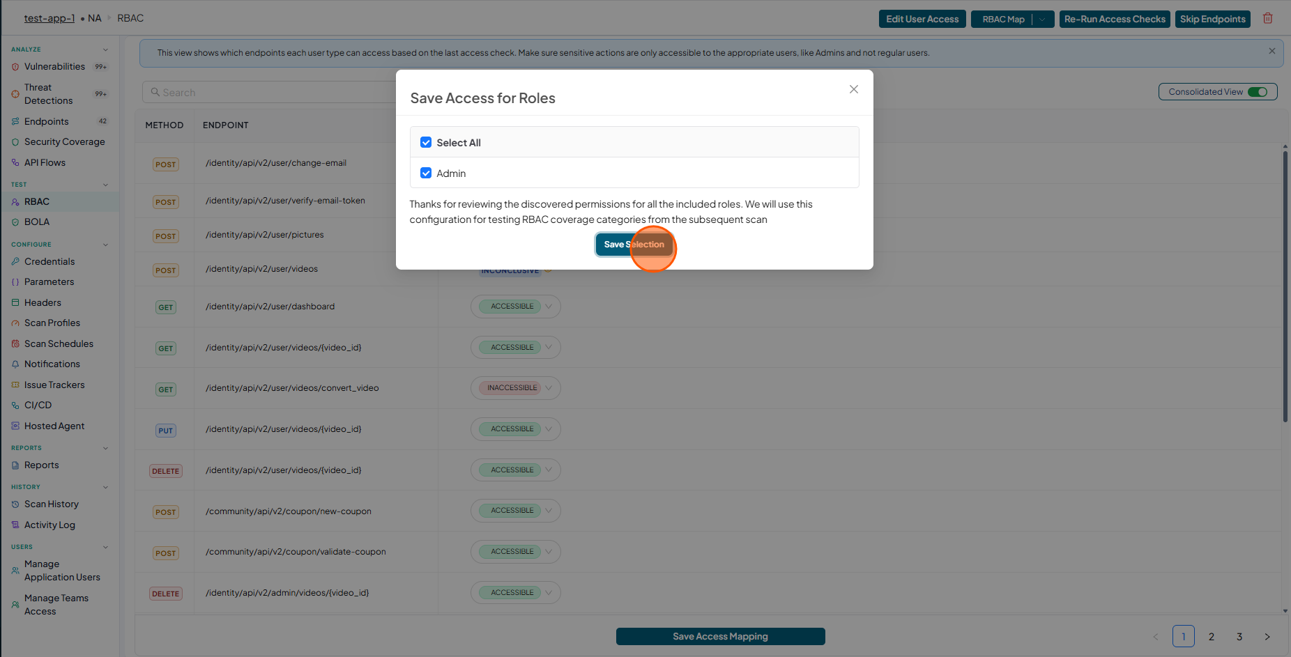 Choose the OpenAPI Spec