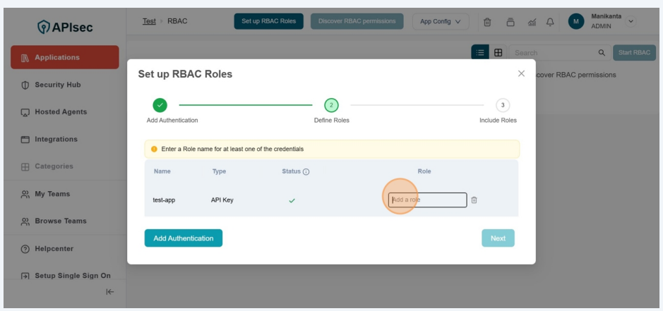Choose the OpenAPI Spec