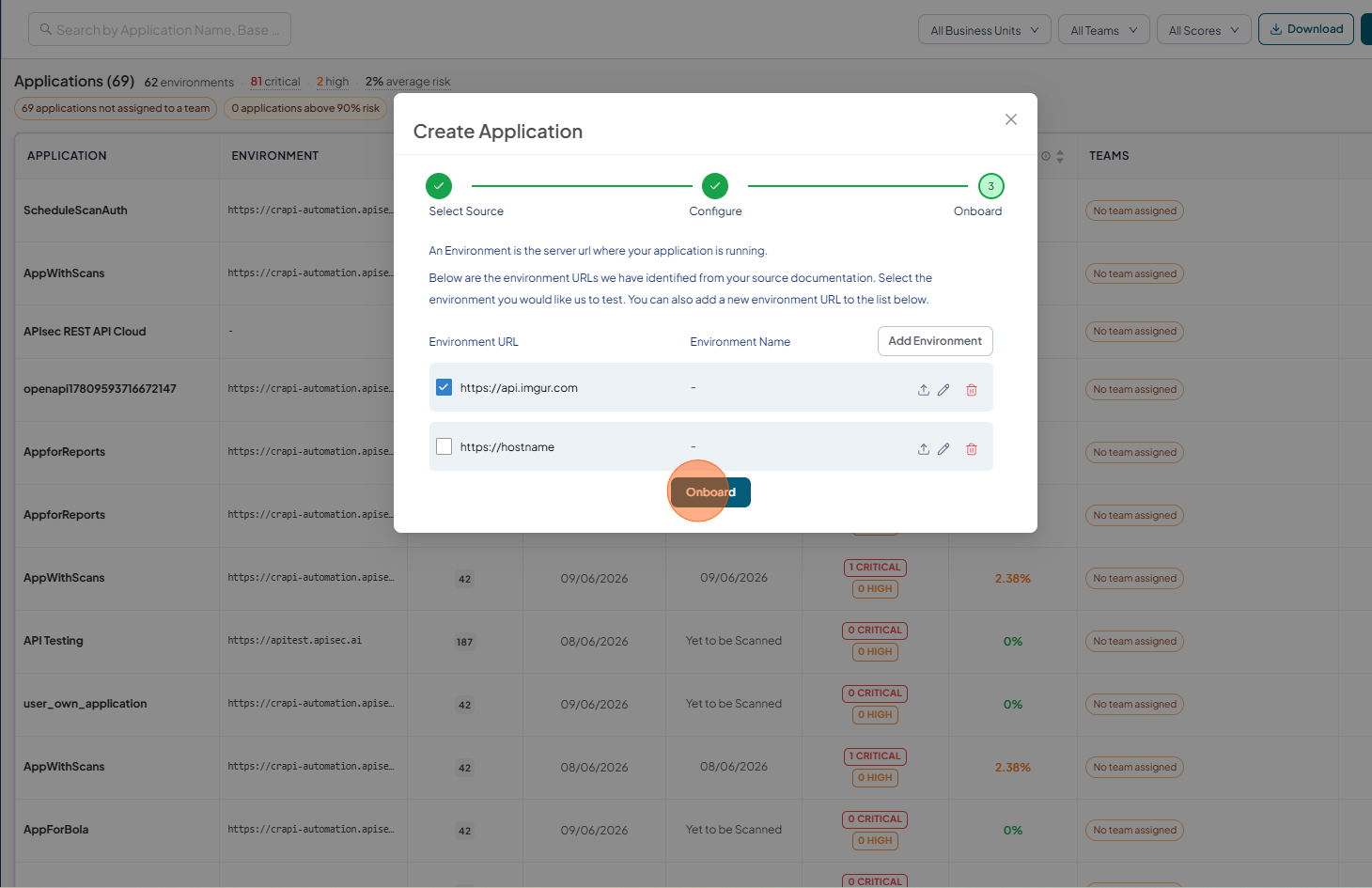 Choose the Postman Gateway