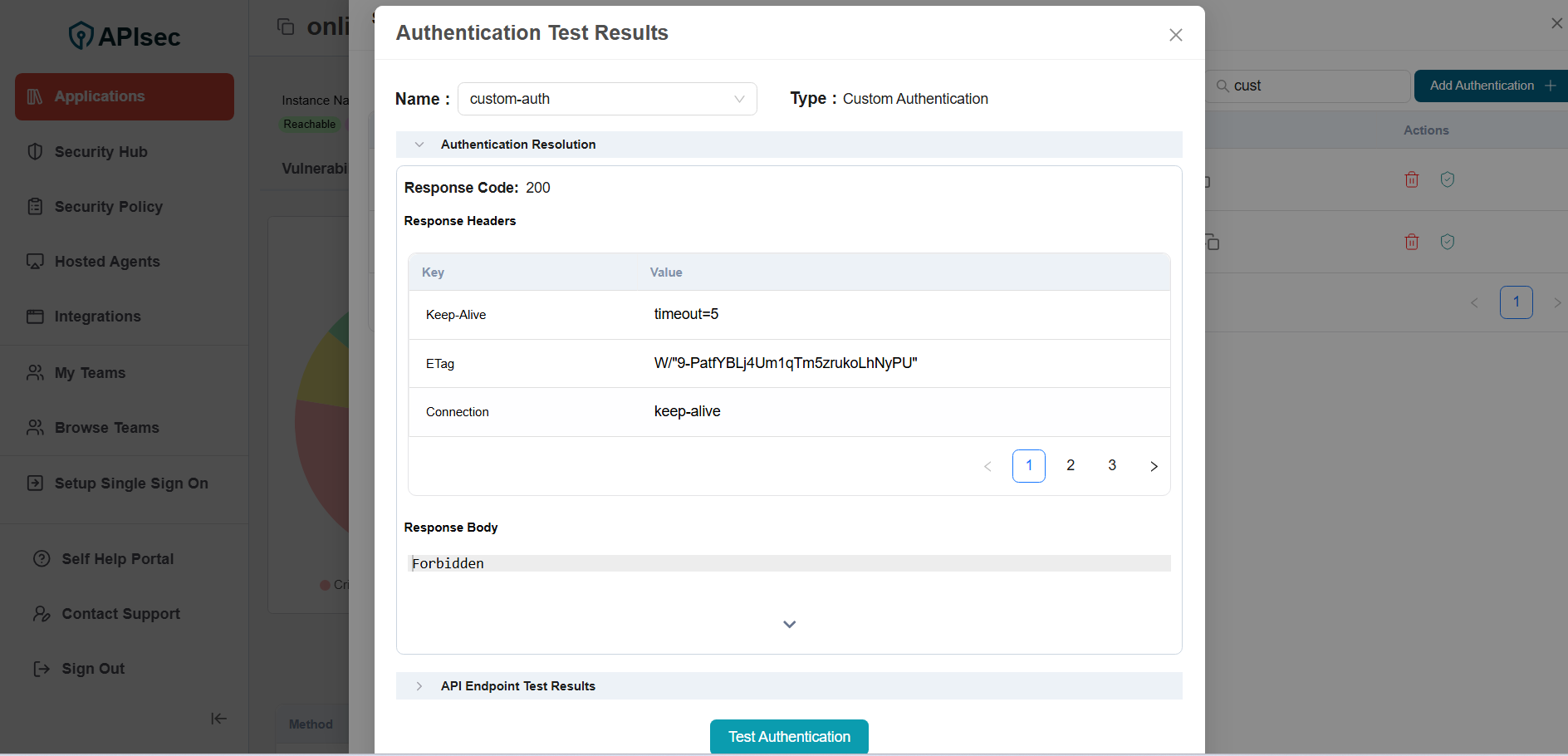 Click on Save Credentials