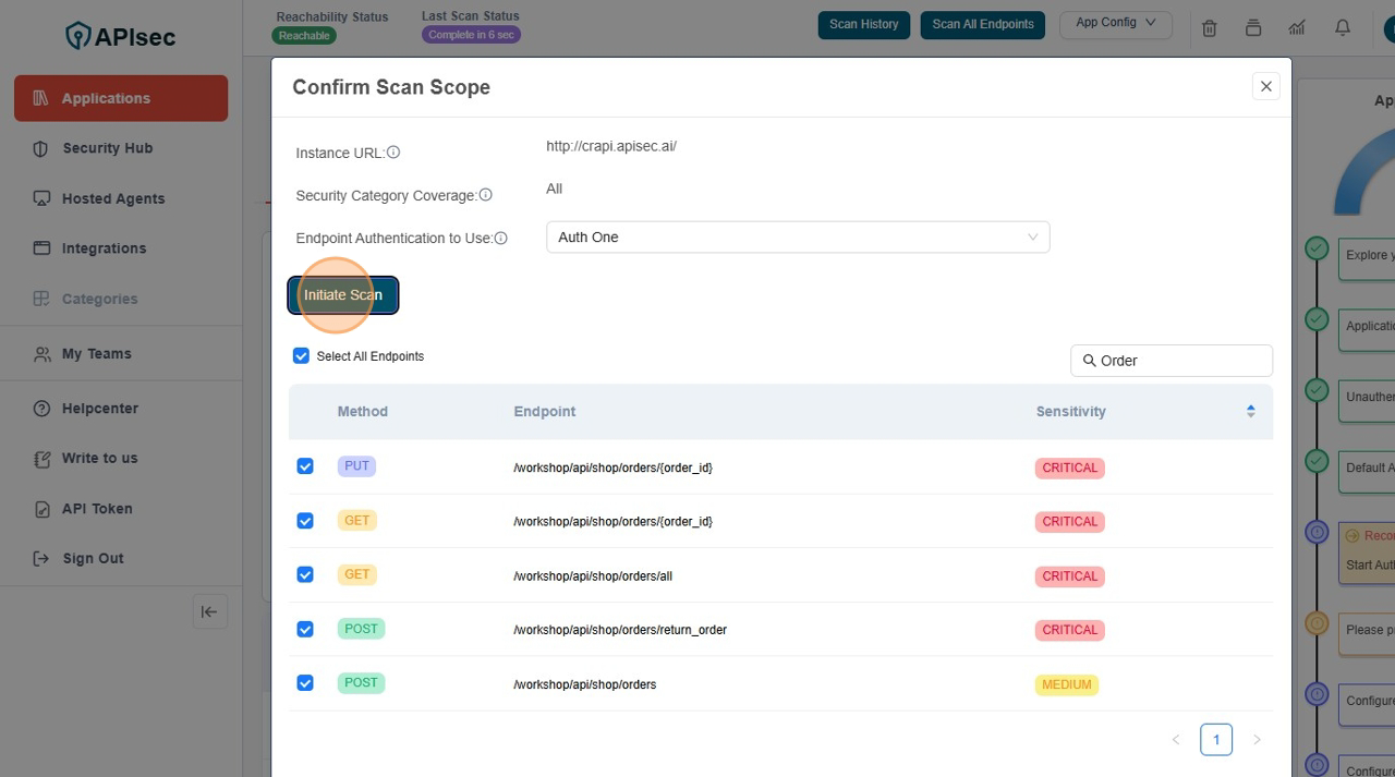 Check No Authentication Configured