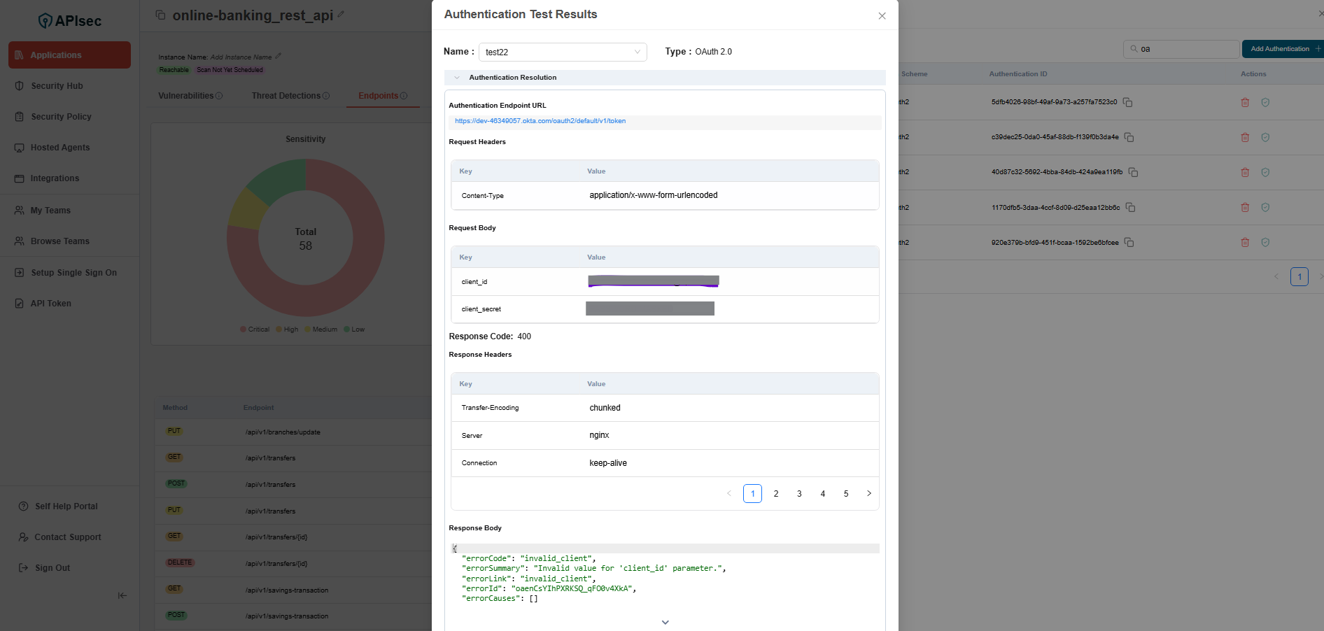 Click on Save Credentials
