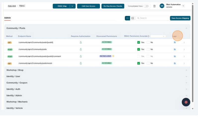 Click configure RBAC