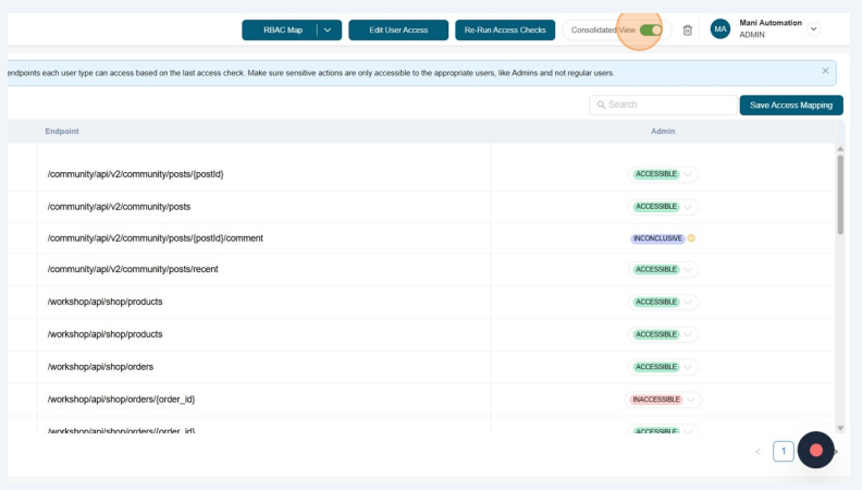 Click configure RBAC